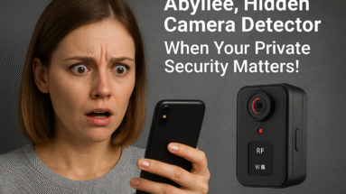 Get your copy of ABYLIEE Hidden Camera Detector Today.